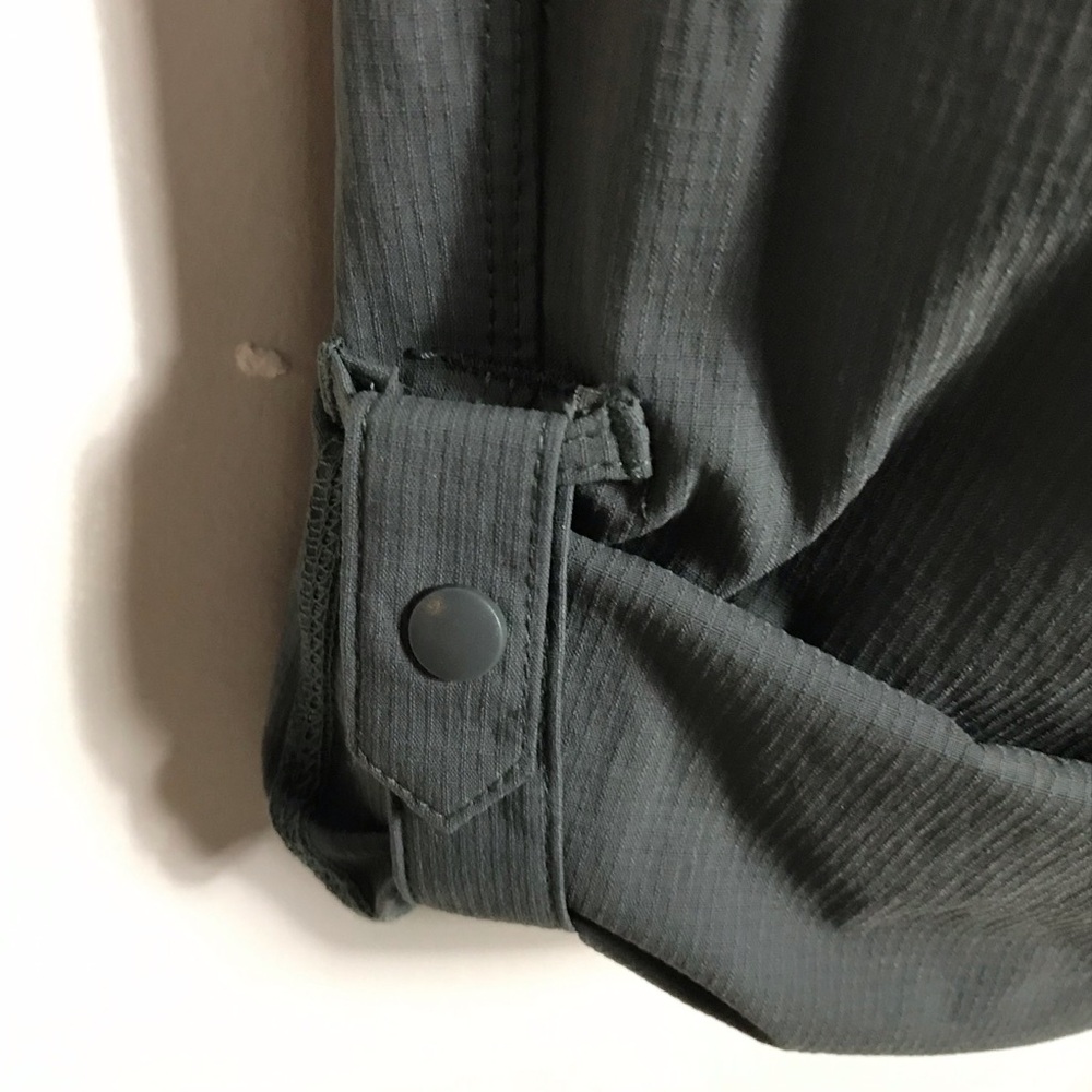 Te Verde Womens Green Stretch Cargo Pants Convertible Length Outdoorsy Sz XL NWT - Picture 7 of 16